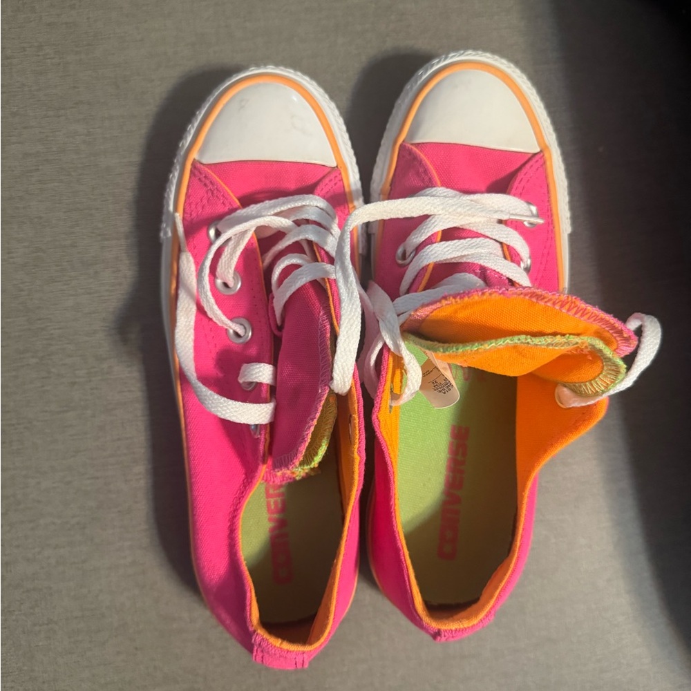 Women’s neon converse